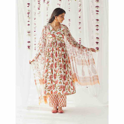 Old Marigold Zarra Kurta (Set of 3)