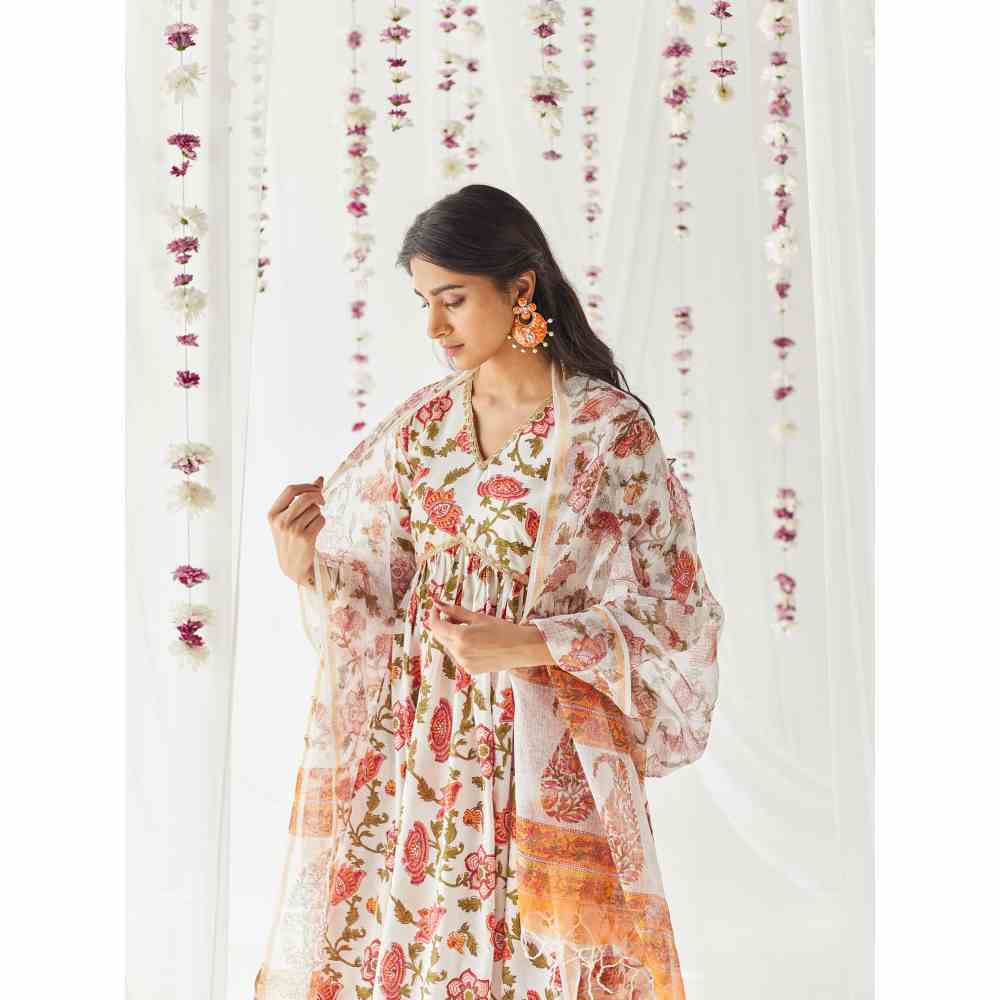 Old Marigold Zarra Kurta (Set of 3)