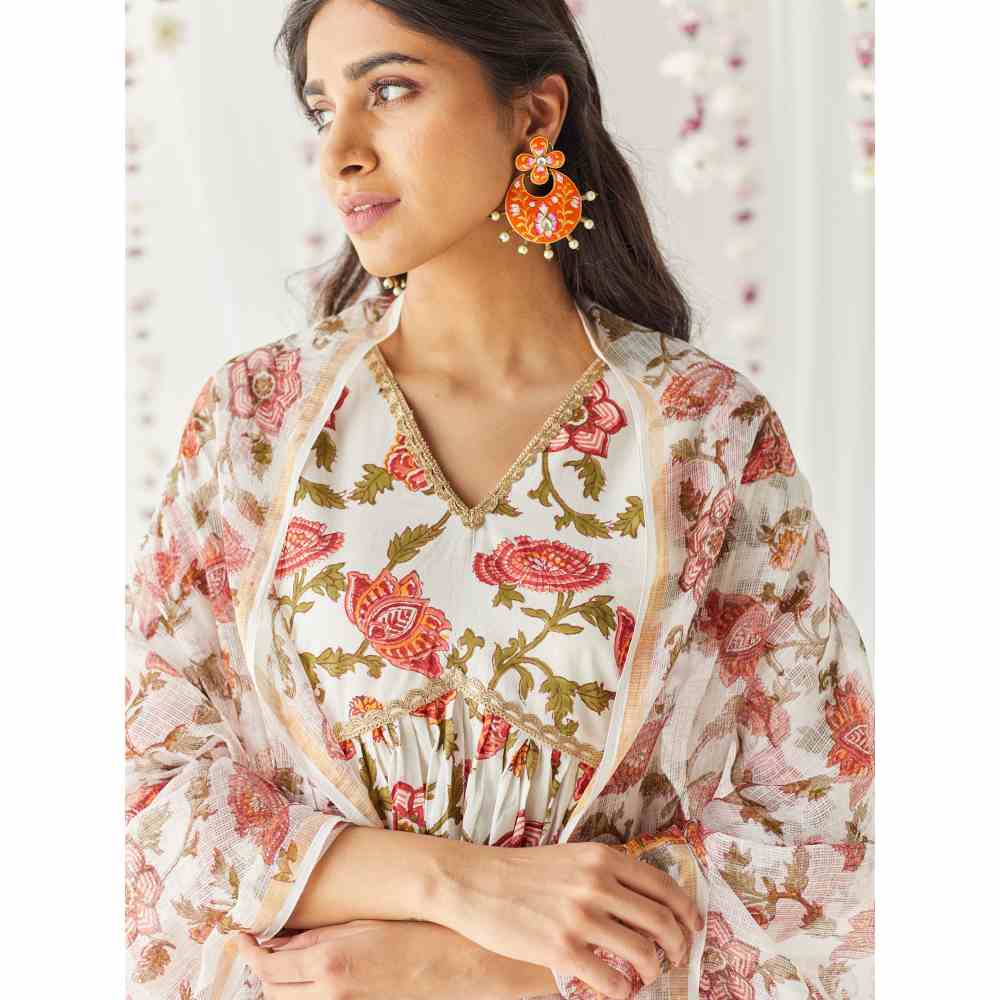 Old Marigold Zarra Kurta (Set of 3)