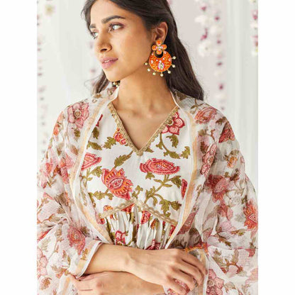 Old Marigold Zarra Kurta (Set of 3)