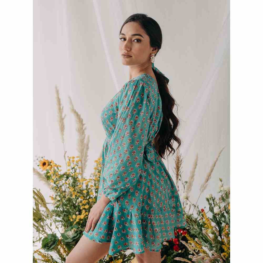 Old Marigold Ariel One Shoulder Dress