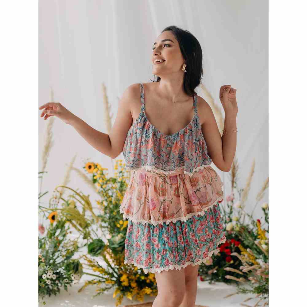 Old Marigold Charlotte Layered Dress