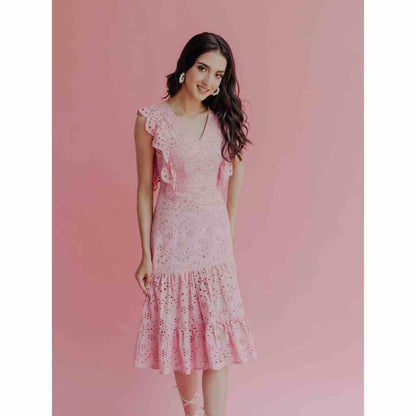 Old Marigold Dorris Detailing Midi Dress
