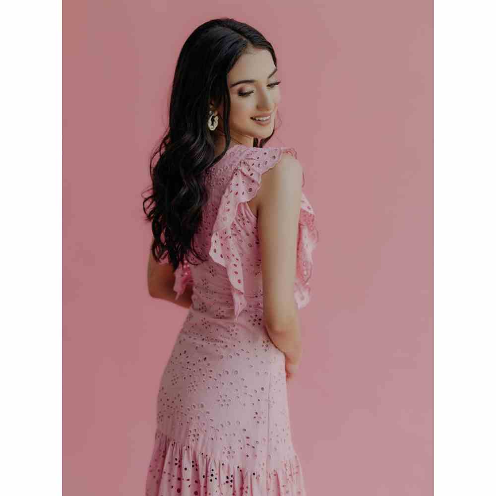 Old Marigold Dorris Detailing Midi Dress