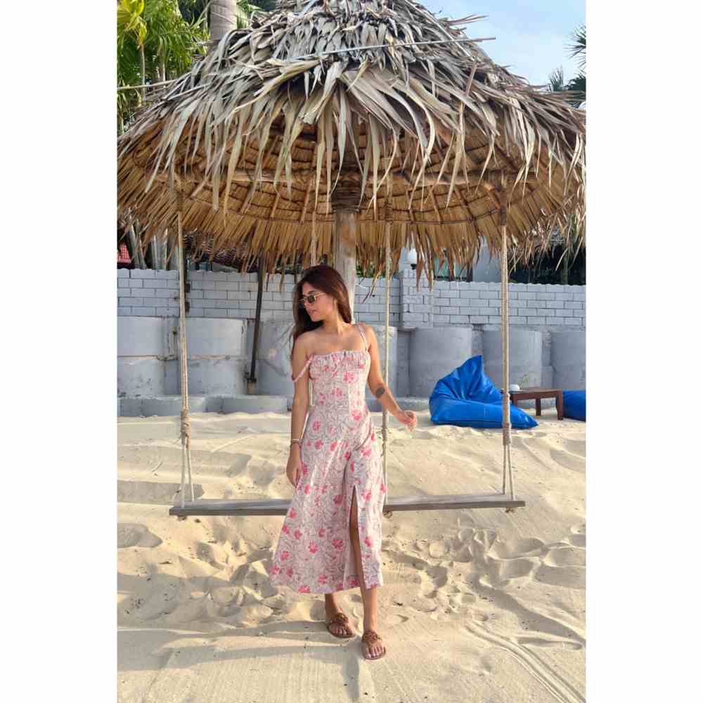Old Marigold Estelle Bustier Sundress