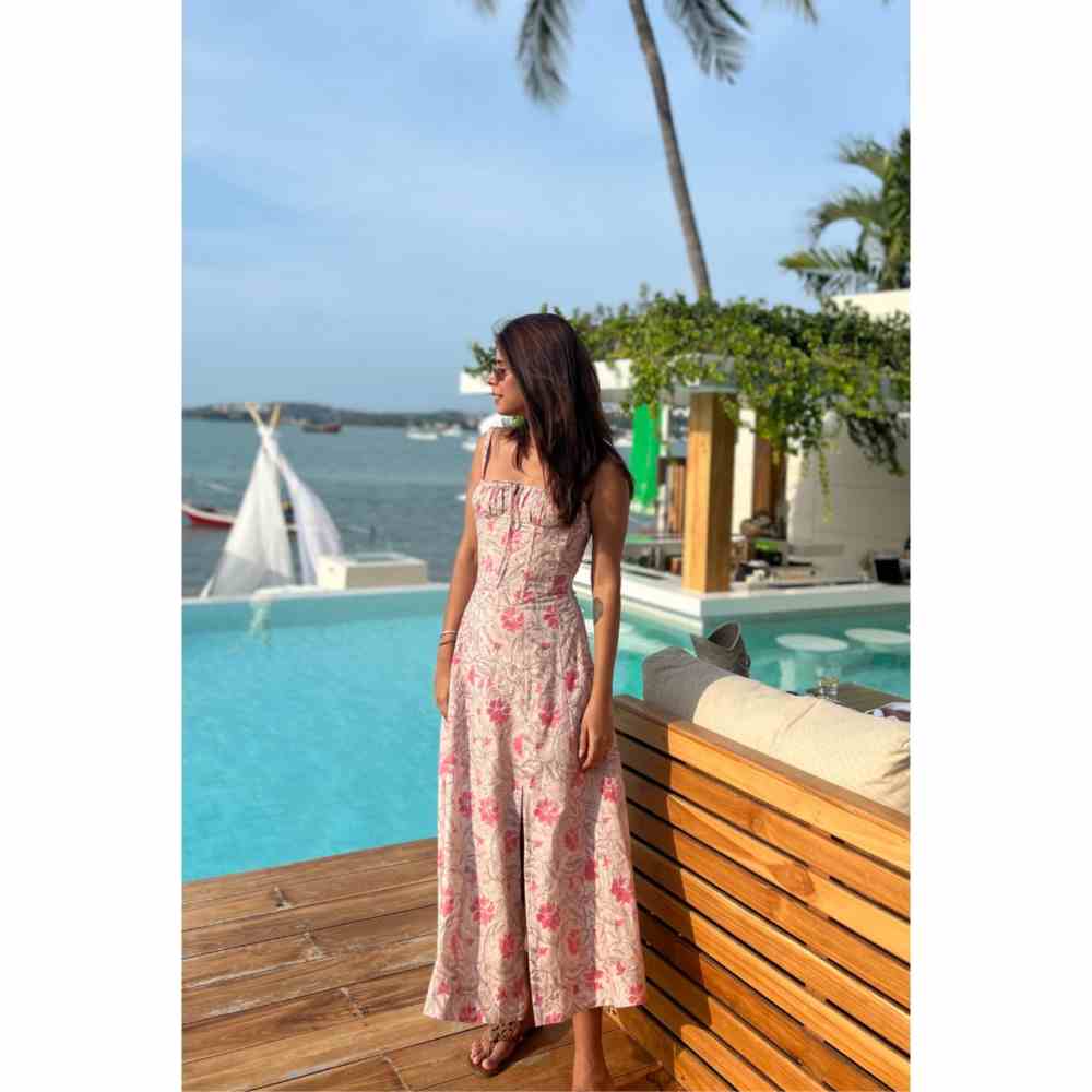 Old Marigold Estelle Bustier Sundress