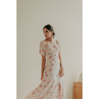 Old Marigold Calantha Square Neck Maxi Sun Dress