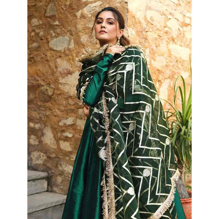 ONEWE INDIA Rajeshri Silk Suit (Set of 3)