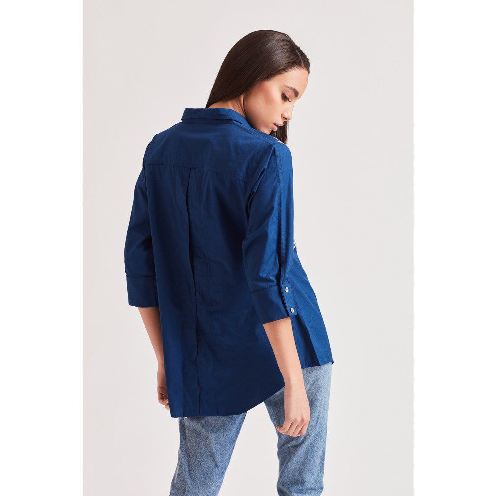 Our Love Pine Thread Embroidered Shirt