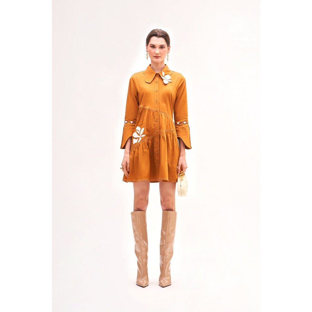 Our Love Fomo Copper Dress