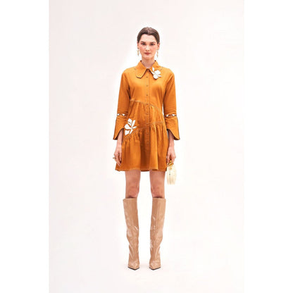 Our Love Fomo Copper Dress