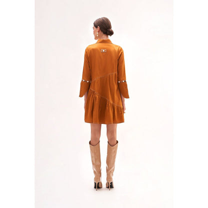 Our Love Fomo Copper Dress