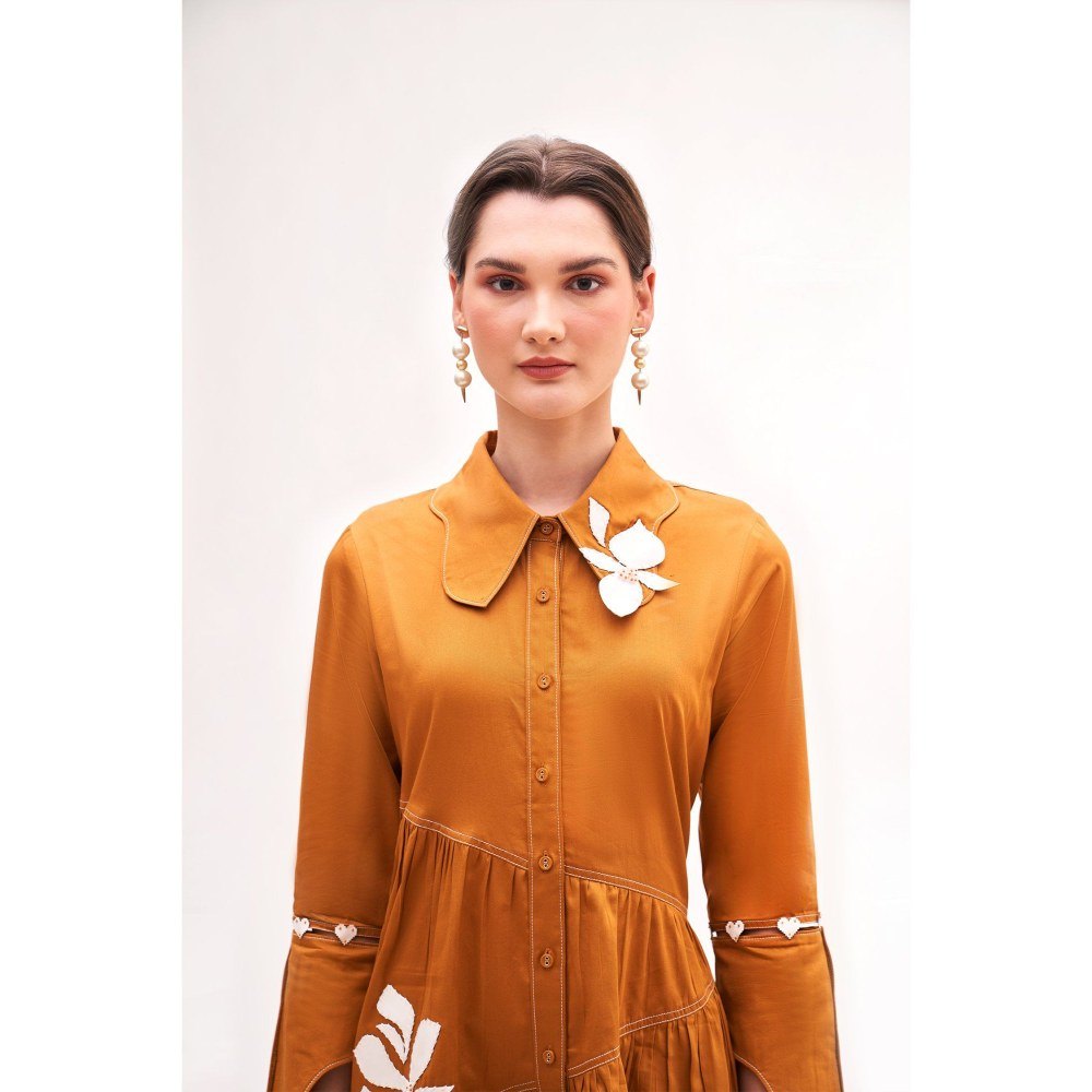 Our Love Fomo Copper Dress