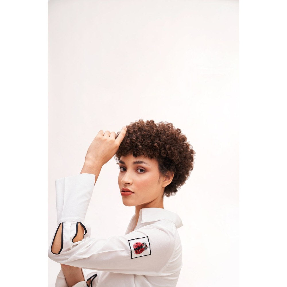 Our Love Bug Shirt With Bug Embroidery