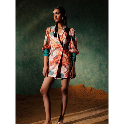 Pallavi Agarwal Kefi Blazer Mini Dress