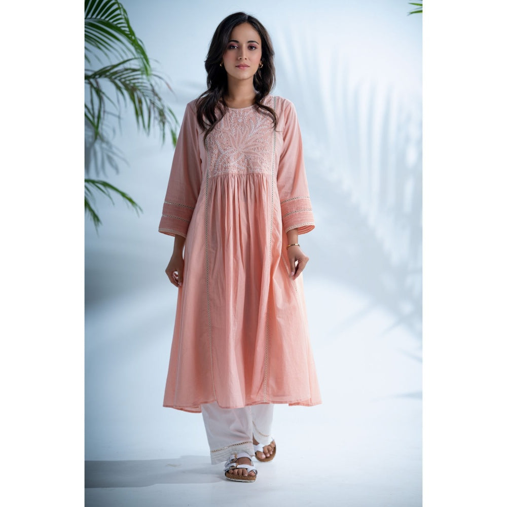 PANTS AND PAJAMAS Off White Cotton Bottom