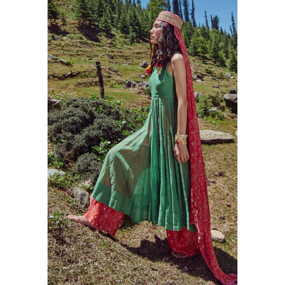 Paulmi & Harsh Green 40 - Kali Anarkali (Set of 3)