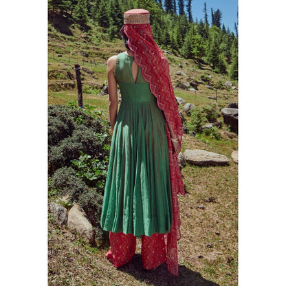 Paulmi & Harsh Green 40 - Kali Anarkali (Set of 3)