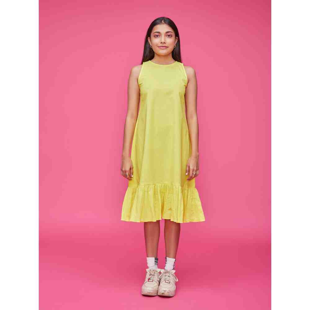 Poppi Yellow Butterscotch Dress