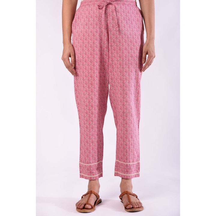 Prakriti Jaipur Pink Katha Poppy Pant