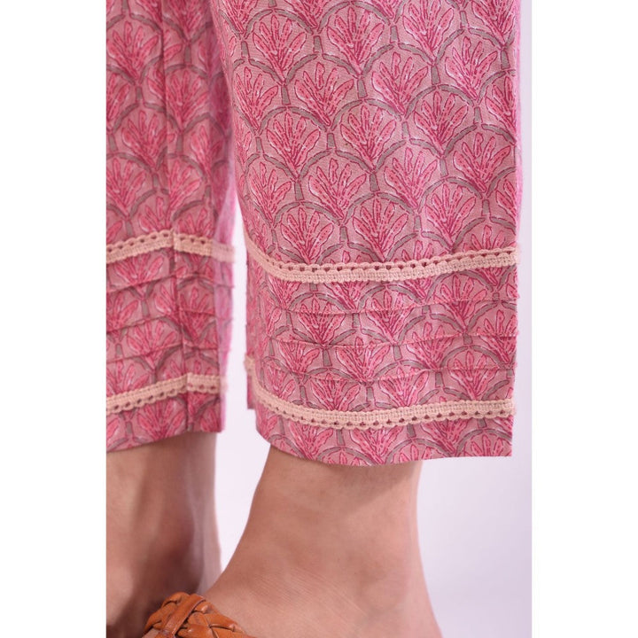 Prakriti Jaipur Pink Katha Poppy Pant