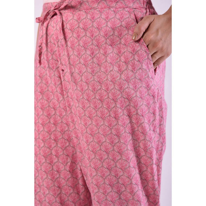 Prakriti Jaipur Pink Katha Poppy Pant