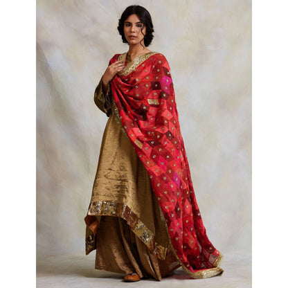 PRIYANKA RAAJIV Gulshan Patchwork Heritage Dupatta