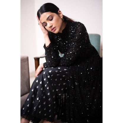 PRIYANKA RAAJIV Sitara Sequin Jacket and Trousers (Set of 2)