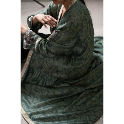 PRIYANKA RAAJIV Aekta Cotton Brocade Overlay