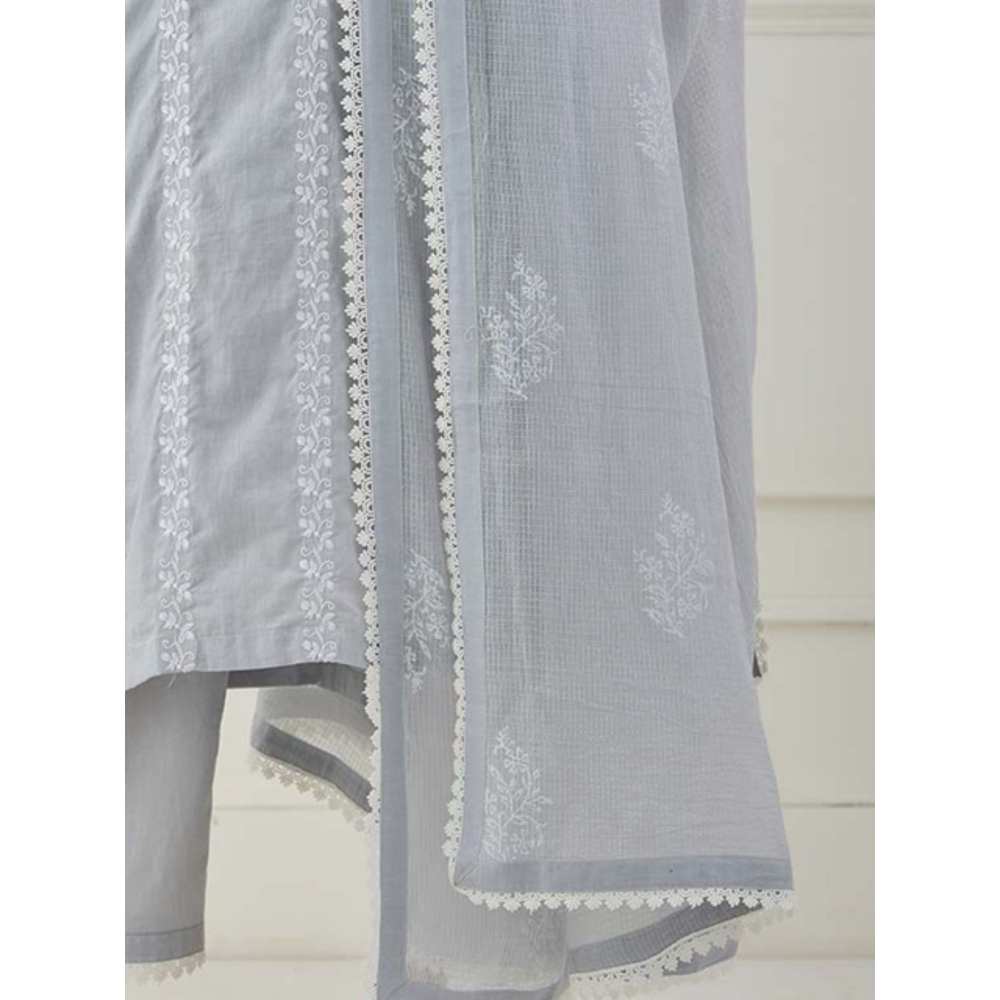 Priya Chaudhary Grey Dupatta