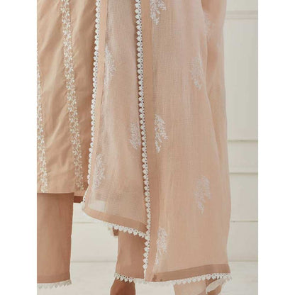 Priya Chaudhary Beige Dupatta