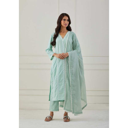 Priya Chaudhary Green Pants