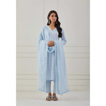 Priya Chaudhary Powder Blue Pants