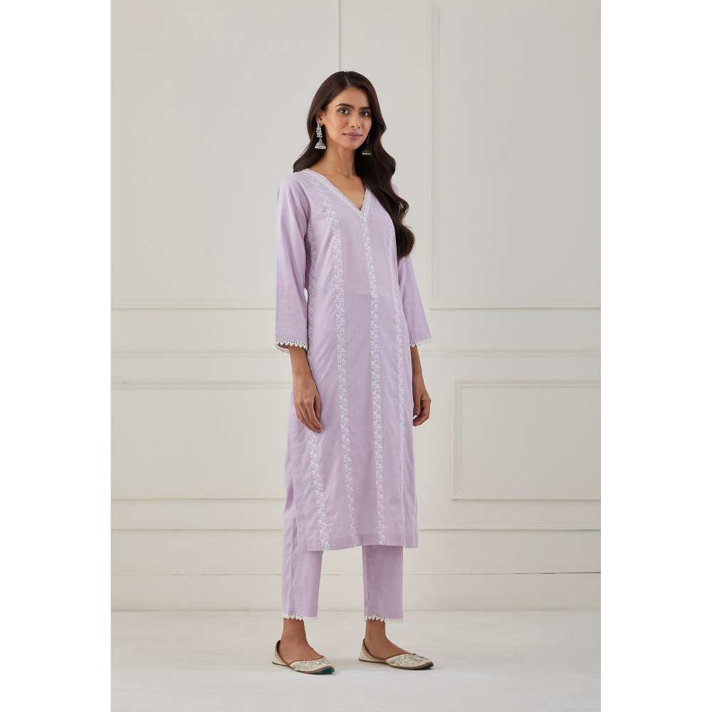 Priya Chaudhary Purple Pants