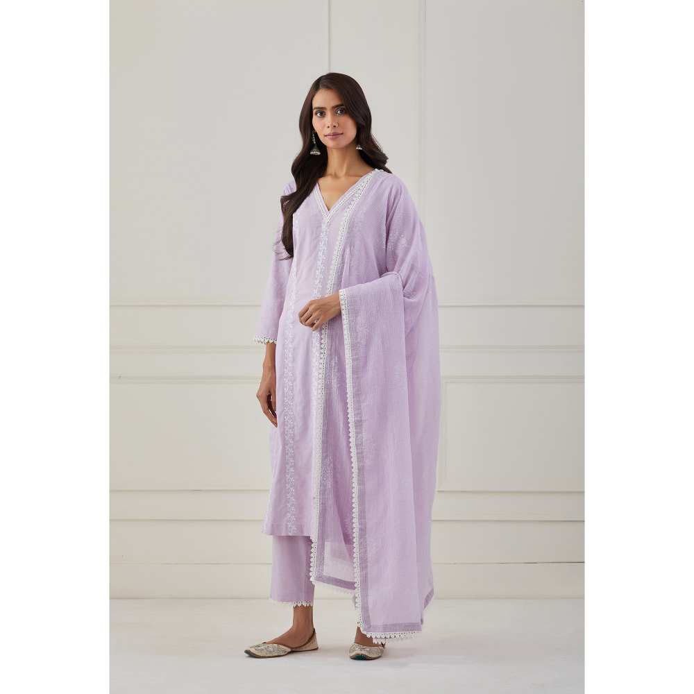 Priya Chaudhary Purple Pants