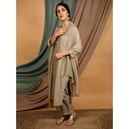 Priya Chaudhary Grey Dupatta