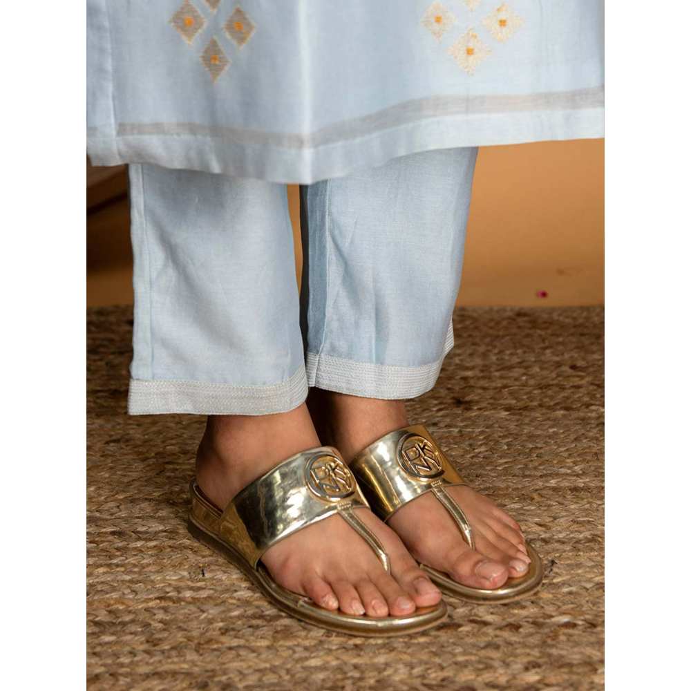 Priya Chaudhary Powder Blue Pants