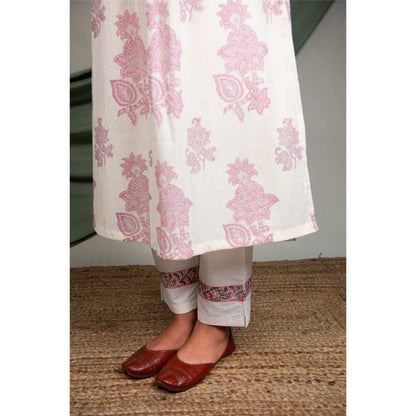 Priya Chaudhary Pink Kurtas (Set of 2)