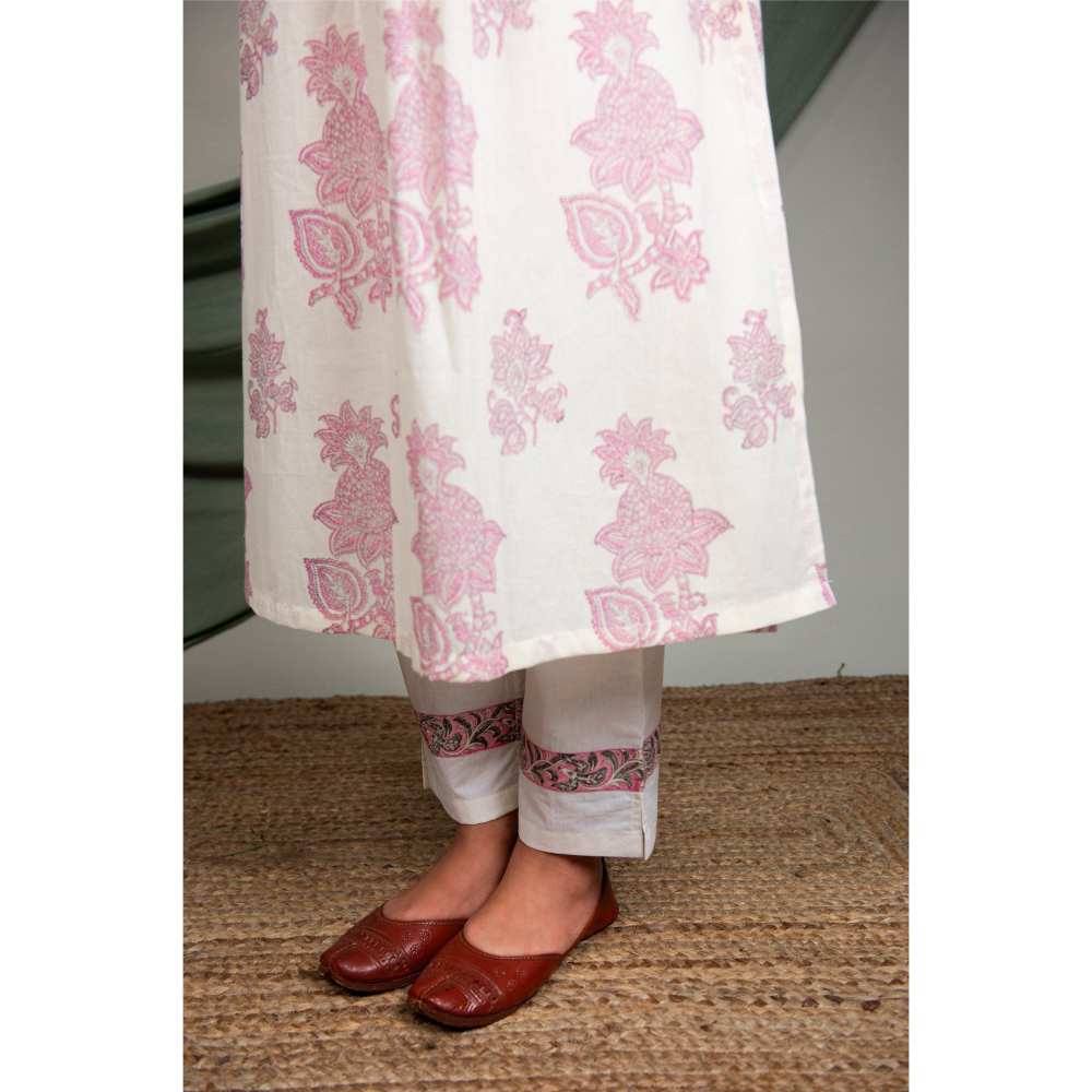 Priya Chaudhary Pink Kurtas (Set of 3)