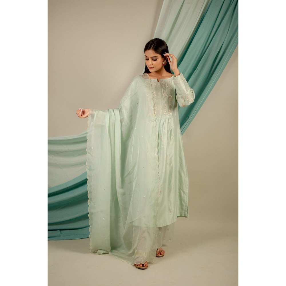 Priya Chaudhary Pestel Kurtas (Set of 3)