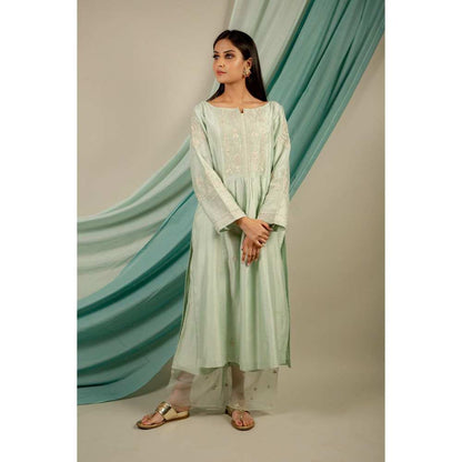 Priya Chaudhary Pestel Kurtas (Set of 3)