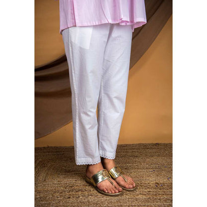 Priya Chaudhary Light Pink Kurtas (Set of 2)