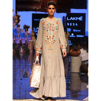 Payal Singhal Marita Embroidered Maxi Dress