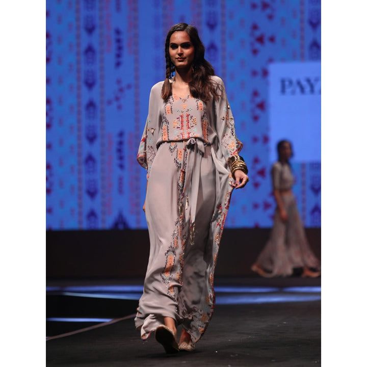 Payal Singhal Afshan Embellished Crepe Kaftan Dress