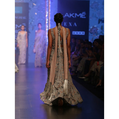 Payal Singhal Amina Lehenga with Blouse & Dupatta (Set of 3)