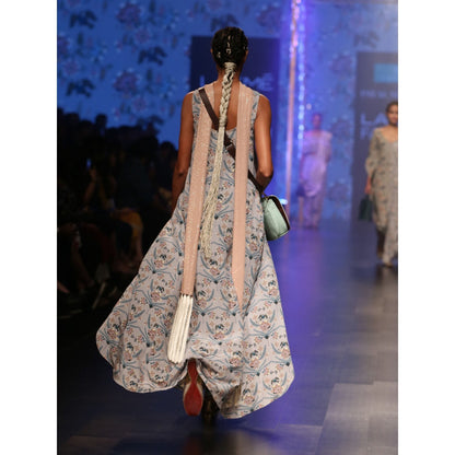 Payal Singhal Anira Asymmetric Kurta with Palazzo & Dupatta (Set of 3)