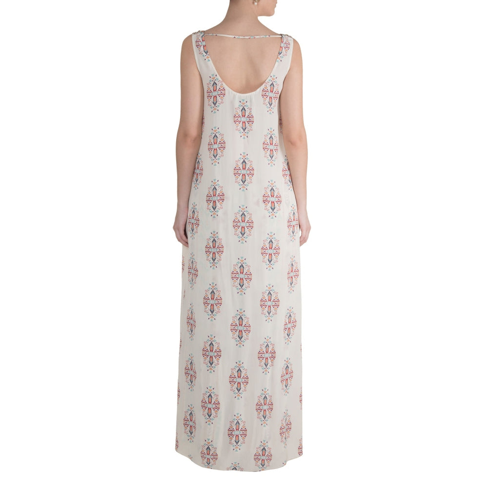 Payal Singhal Azizah Asymmetric Kurta with Sharara Pants (Set of 2)