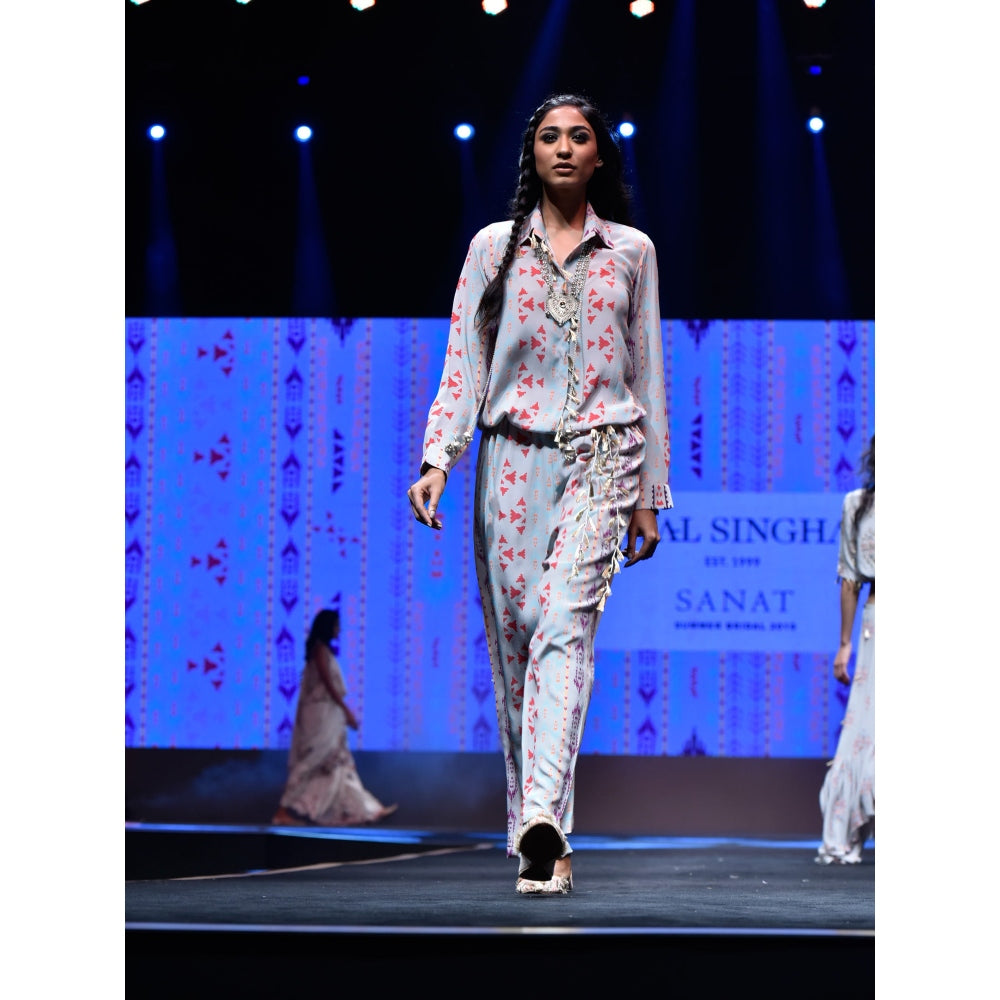 PS Pret by Payal Singhal Tamara Printed Crepe Jumpsuit