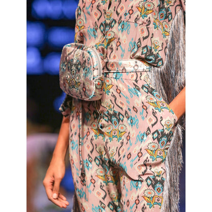 Payal Singhal Ista Printed Crepe Jumpsuit