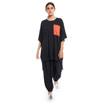 PS Pret by Payal Singhal Crepe Black Solids Tunic